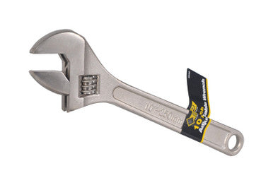 Steel Grip 10 in. L Adjustable Wrench 1 pc.
