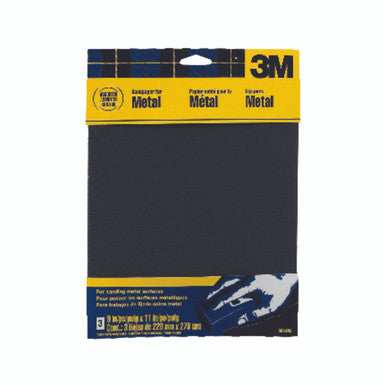 Sand Paper 9 X 11 Emery Assorted 3 Pack