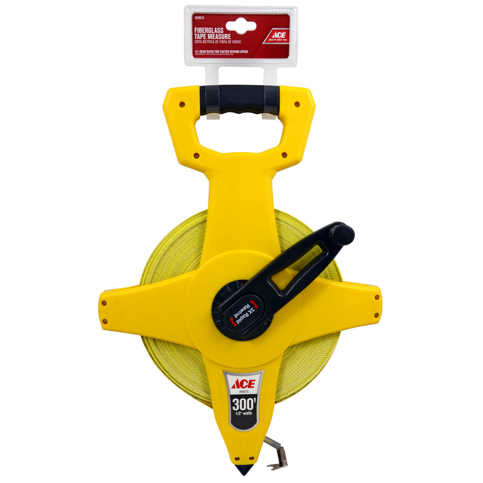 fiberglass tape 1/2 x 300 foot measuring tape 300 ft. layout tool