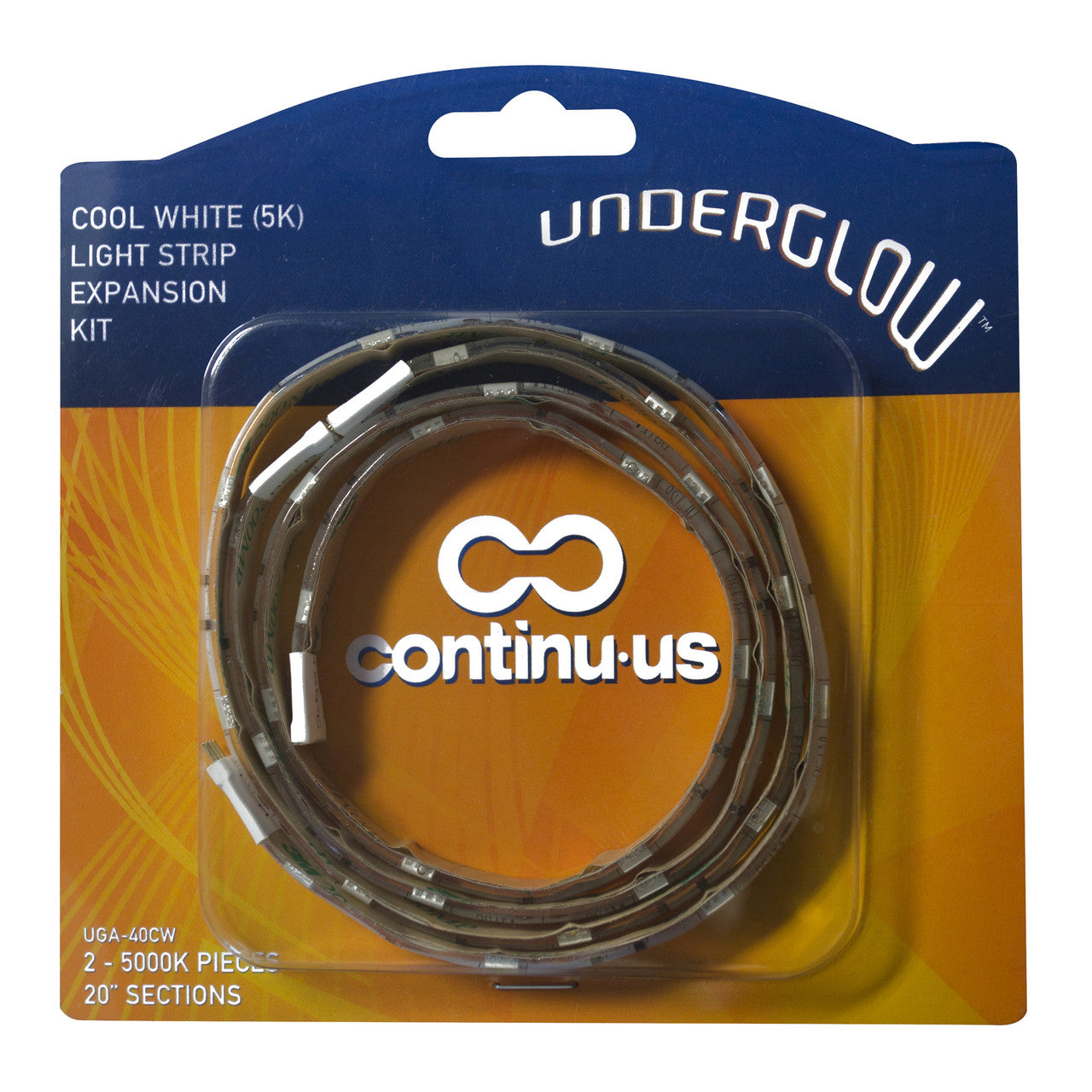 led adhesive light strip 40 cool white electrical supply