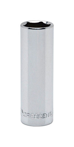 Crescent 3/8 inch x 3/8 inch drive SAE 6 Point Deep Socket