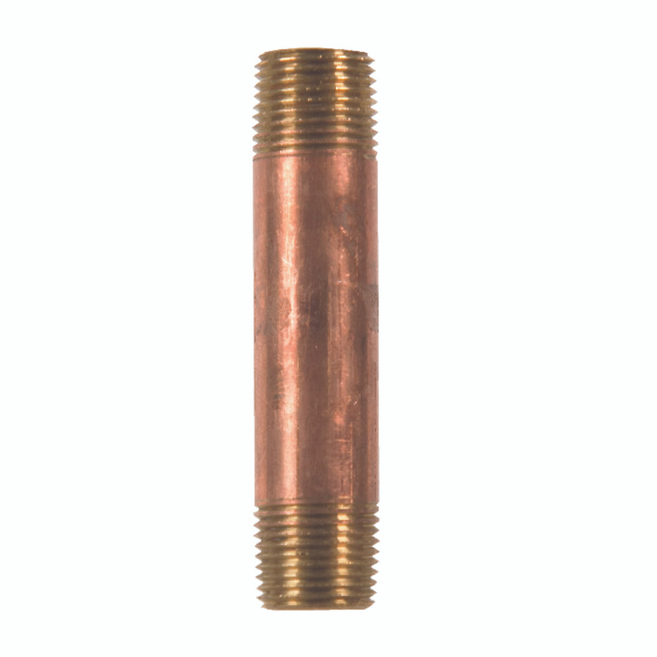 JMF 3/8 in. MPT x 3/8 in. Dia. x 3 in. L MPT Brass Nipple