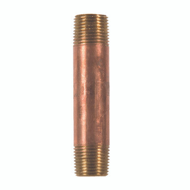Jmf 3/8 In. Mpt X 3/8 In. Dia. X 3 In. L Mpt Brass Nipple