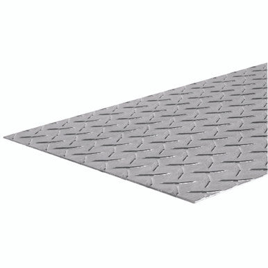 Boltmaster 24 in. Uncoated Steel Diamond Tread Plate