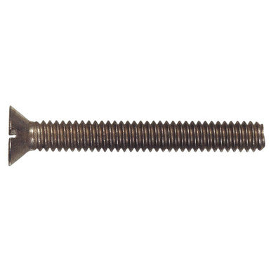 #6-32 x 3/4 inch Slotted Flat-Head Machine Screws
