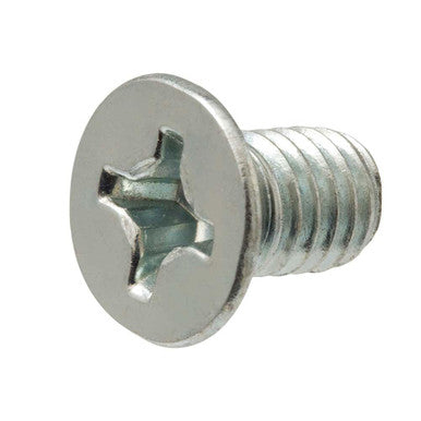 #12-24 x 3/8 in. Phillips Flat Head Zinc Plated Machine Screw