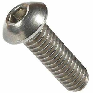 stainless steel button head socket screw 6-32 precision fastener