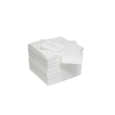 white oil only pad, 15"x18" 100/bale non-bonded industrial supply miller