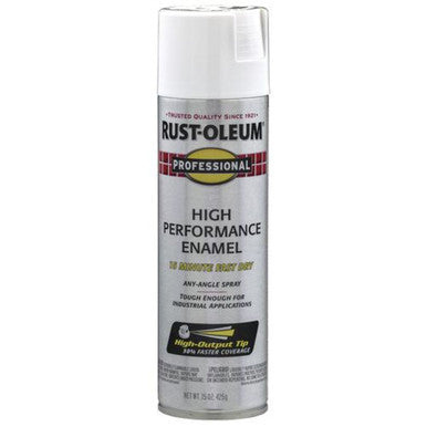 Paint Spray Professional Flat White