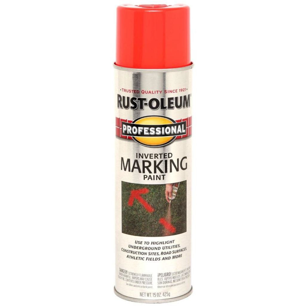 fluorescent orange marking/striping spray paint