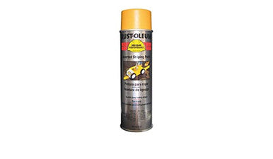 Spray Paint Yellow Striping Inverted