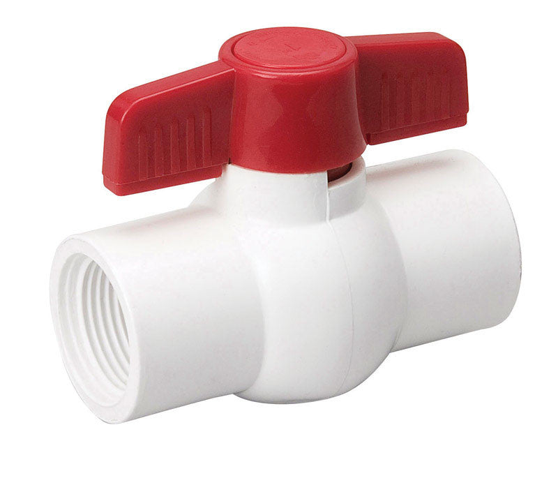 BK Products ProLine 1-1/4 in. PVC Threaded Ball Valve Full Port