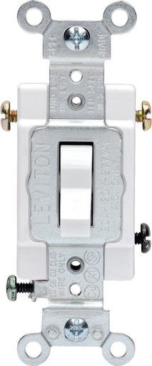 Commercial Switch 20 Amp White