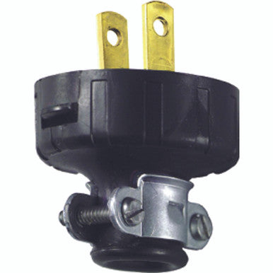 Handle Plug 2 Wire 15 Amp Black