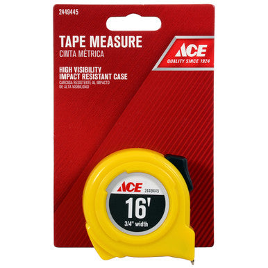 Tape Ruler 3/4 X 16 Foot High Visibility