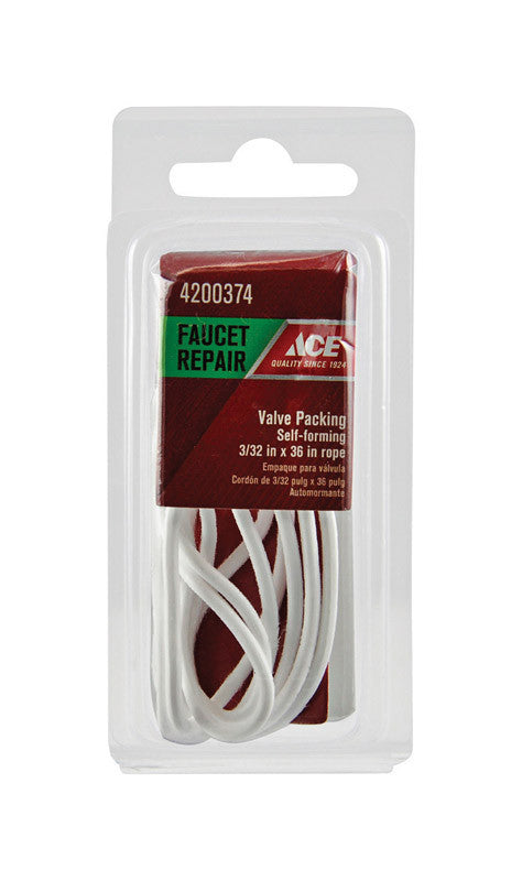Ace 1/8 in. Dia. x 3/32 in. Dia. x 36 in. L Teflon Valve Packing