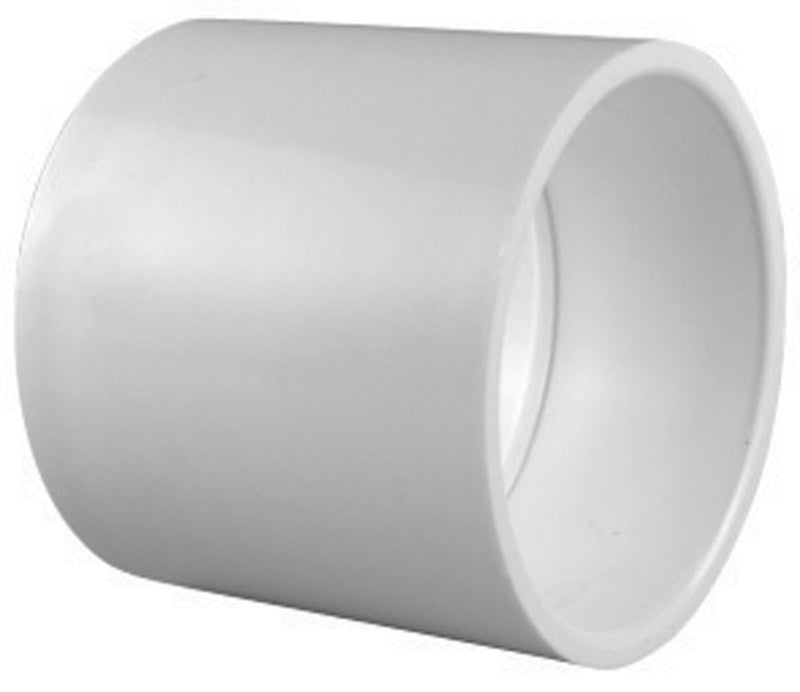 Charlotte Pipe Schedule 40 3/4 in. Slip x 3/4 in. Dia. Slip PVC Coupling