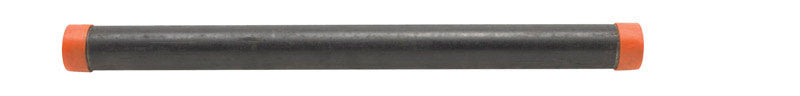 B&K Mueller 1-1/2 in. Dia. x 24 in. L Black Steel Pre-Cut Pipe
