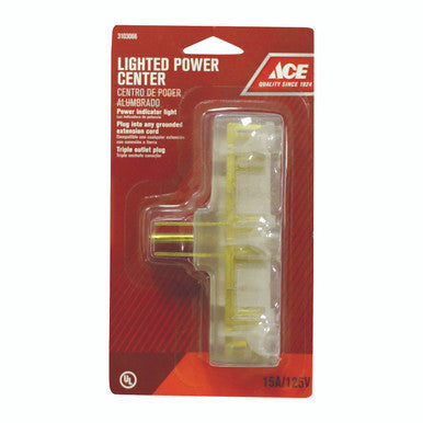 Adapter Lighted 3 Tap