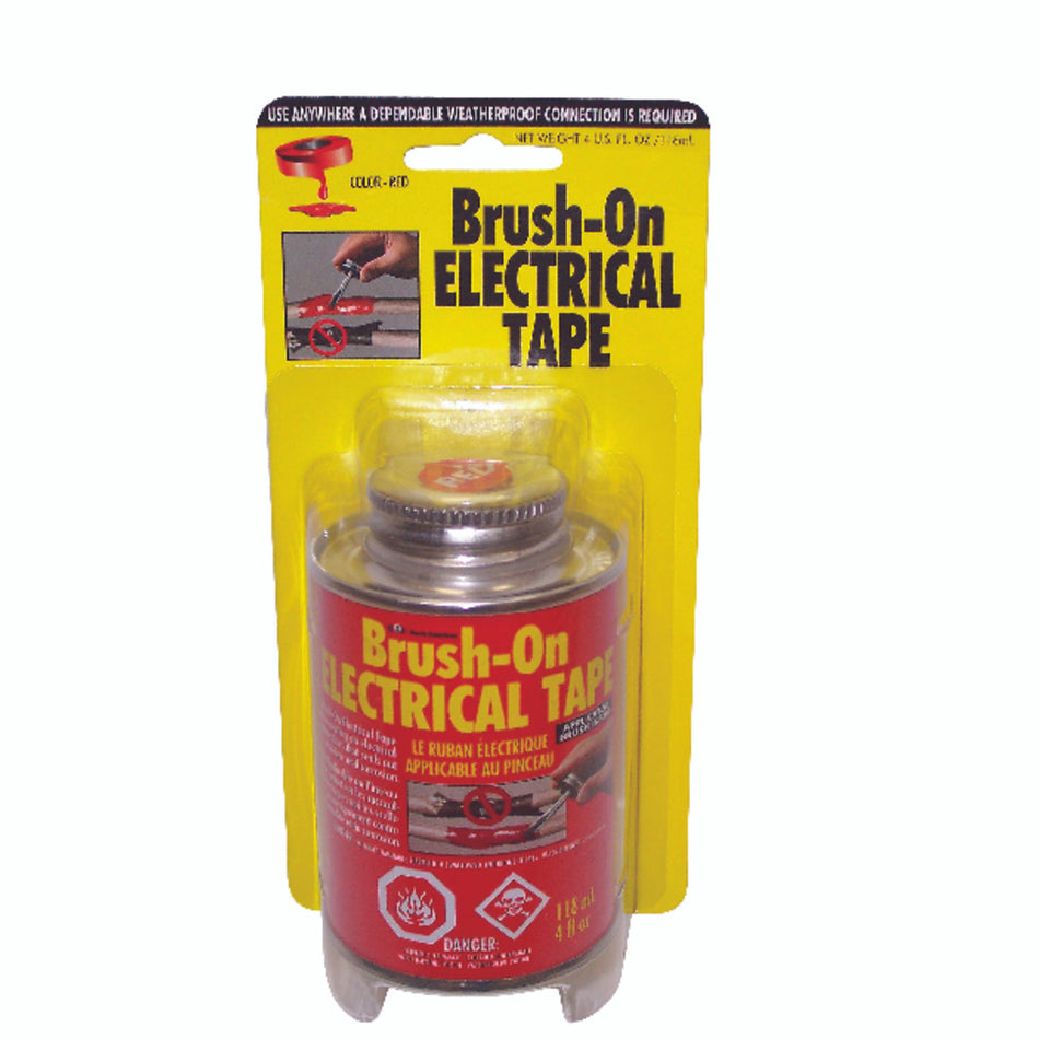 TAPE ELECTRICAL LIQUID 4 OUNCE RED