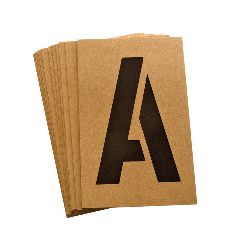 number letter stencil  marking equipment labeling