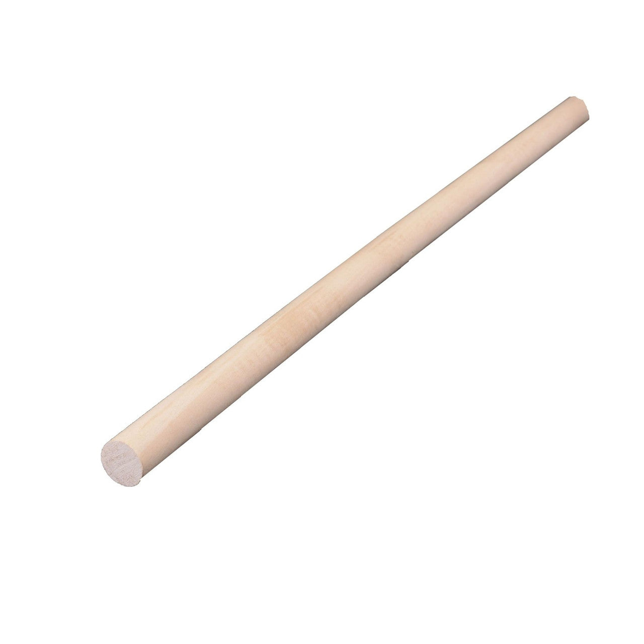 alexandria moulding round ramin hardwood dowel 5/8 in. dia. x 48 in. l gray wood dowel lumber building material
