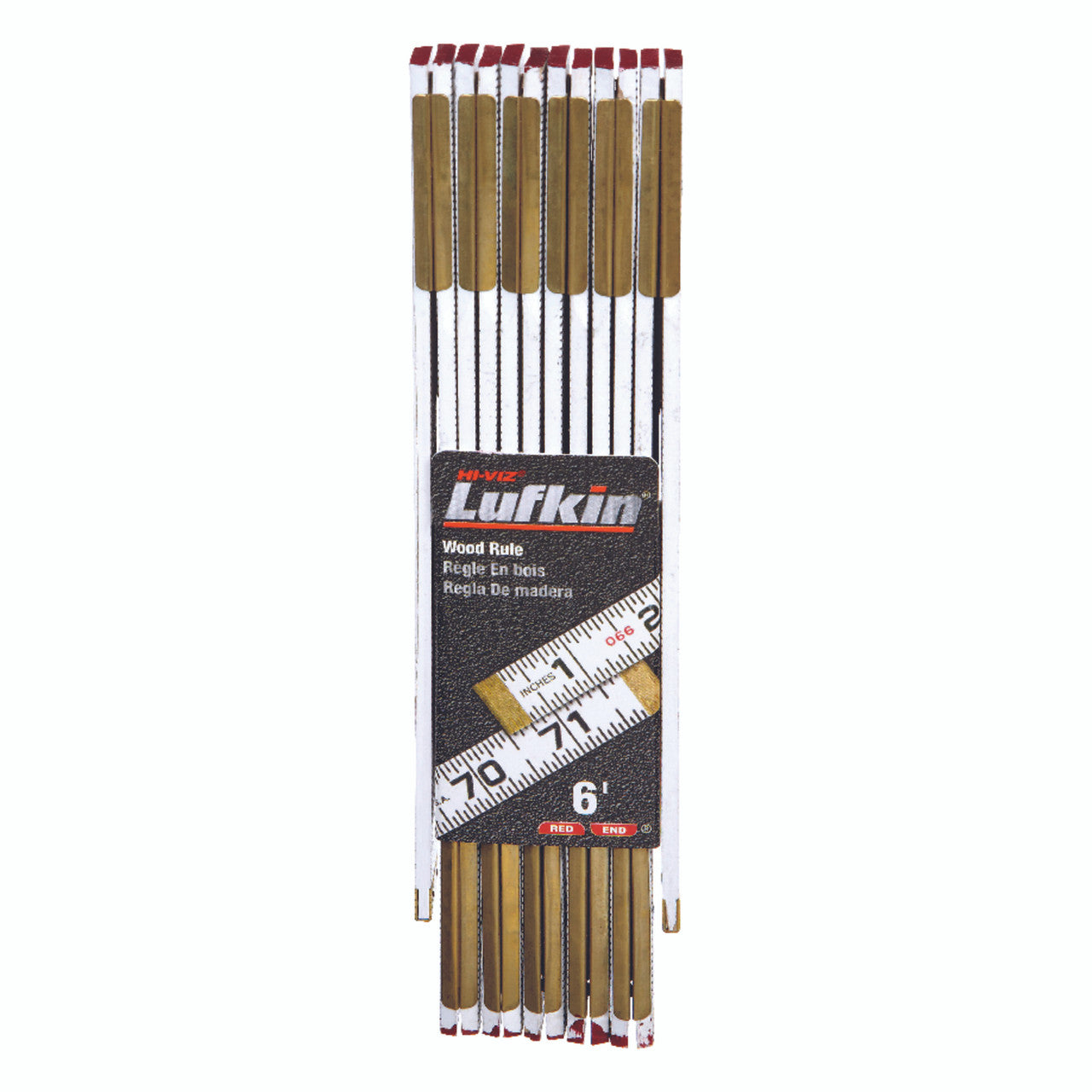 ruler 6' wood fold out hand tool