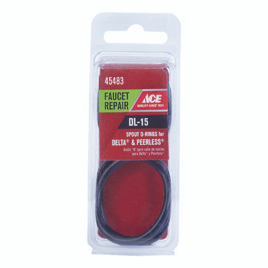 Ace 1.5 In. Dia. X 1.23 In. Dia. Plastic O-Ring Repair Kit 4 Pk
