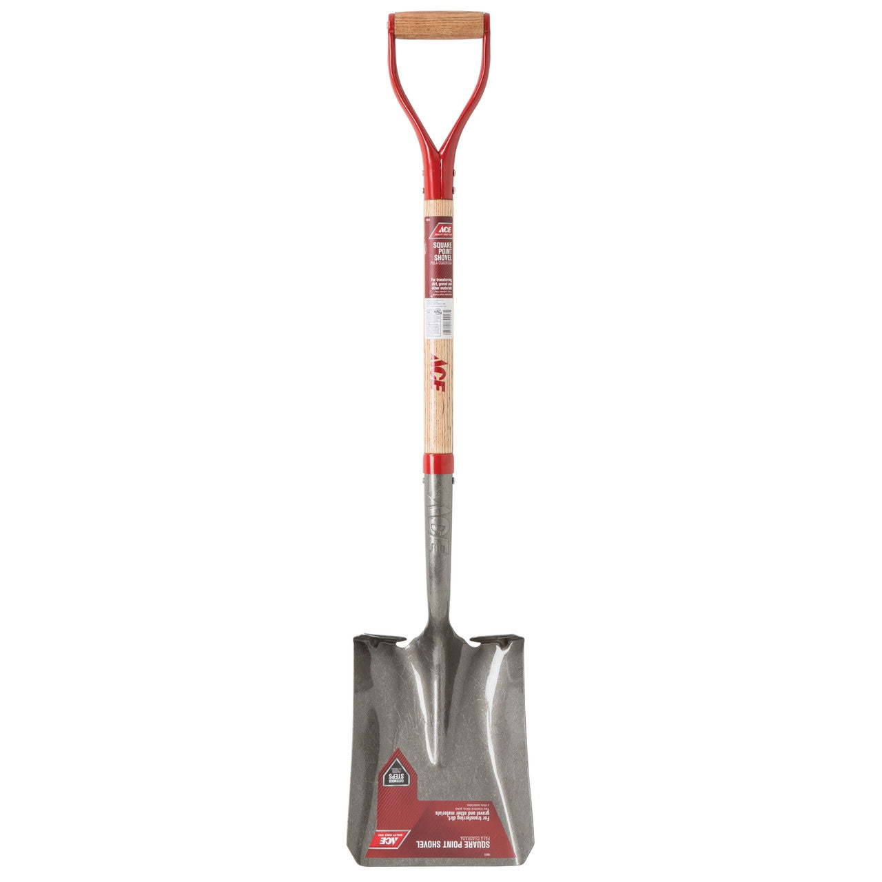 wood shovel lawn garden tool