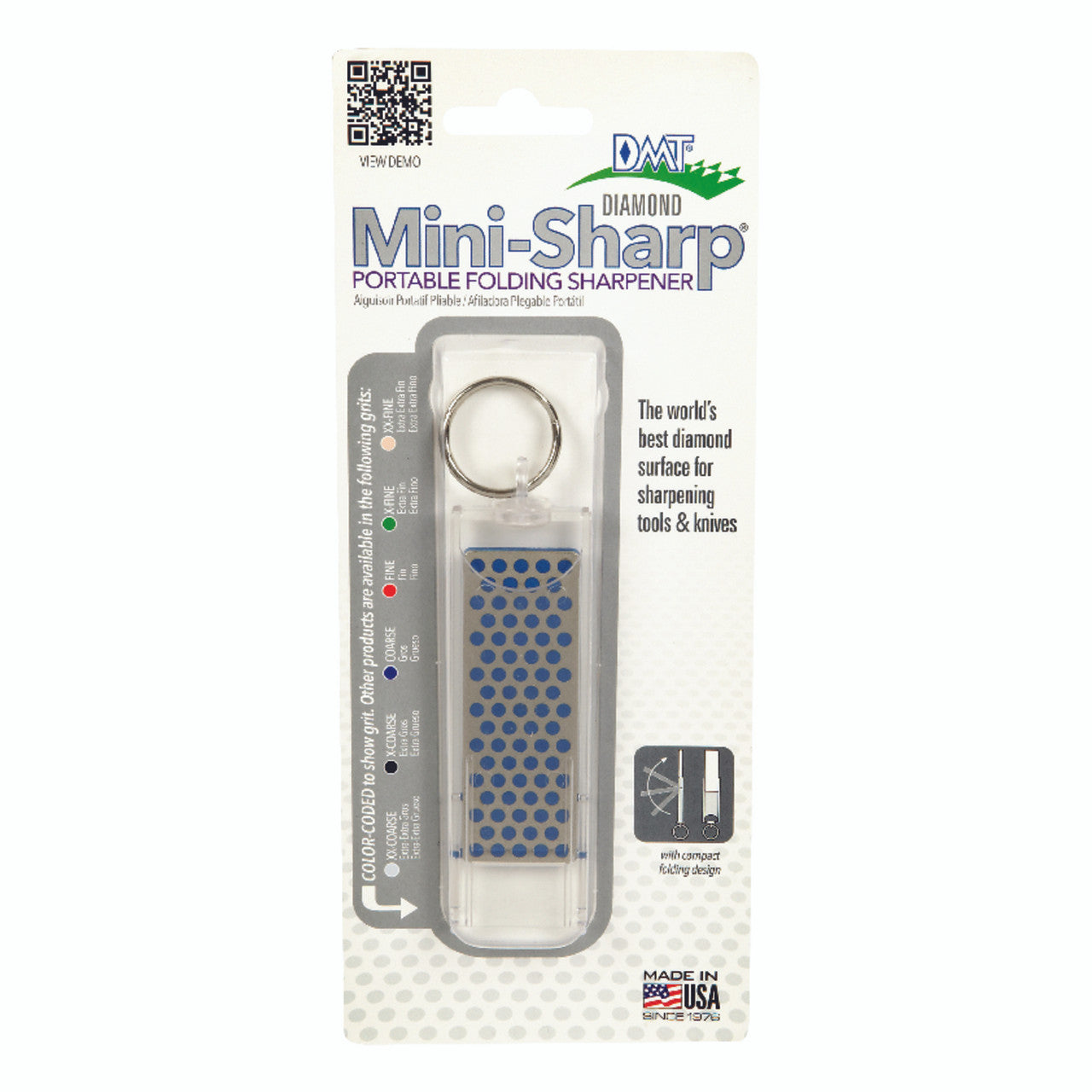 dmt mini-sharp 5-1/2 in. l diamond sharpener 325 grit 1 pc. hand tool