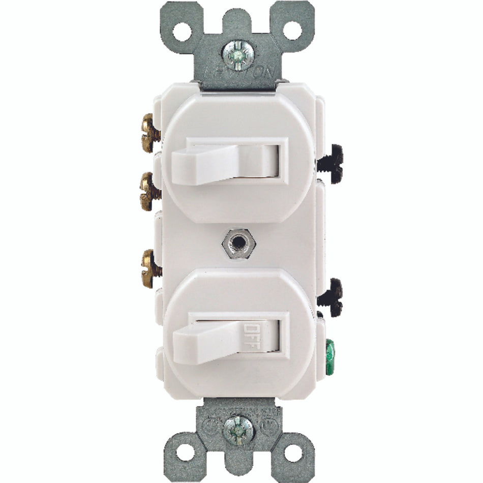 3 WAY SWITCH SINGLE POLE 15 AMP WHITE