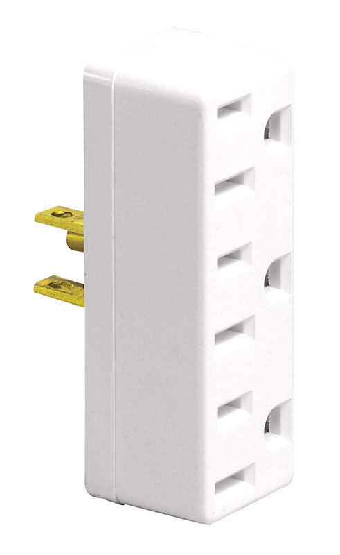adaptrr grounded triple white electrical supply