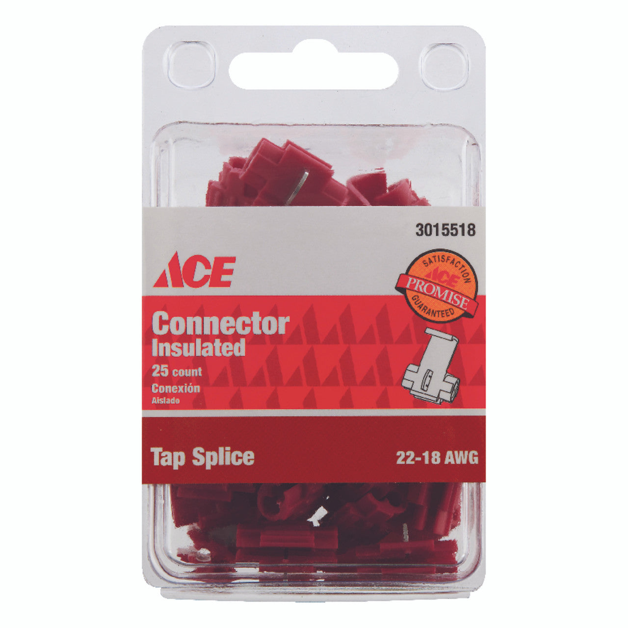 splice tap 22-18 AWG insulated crimp wire connector