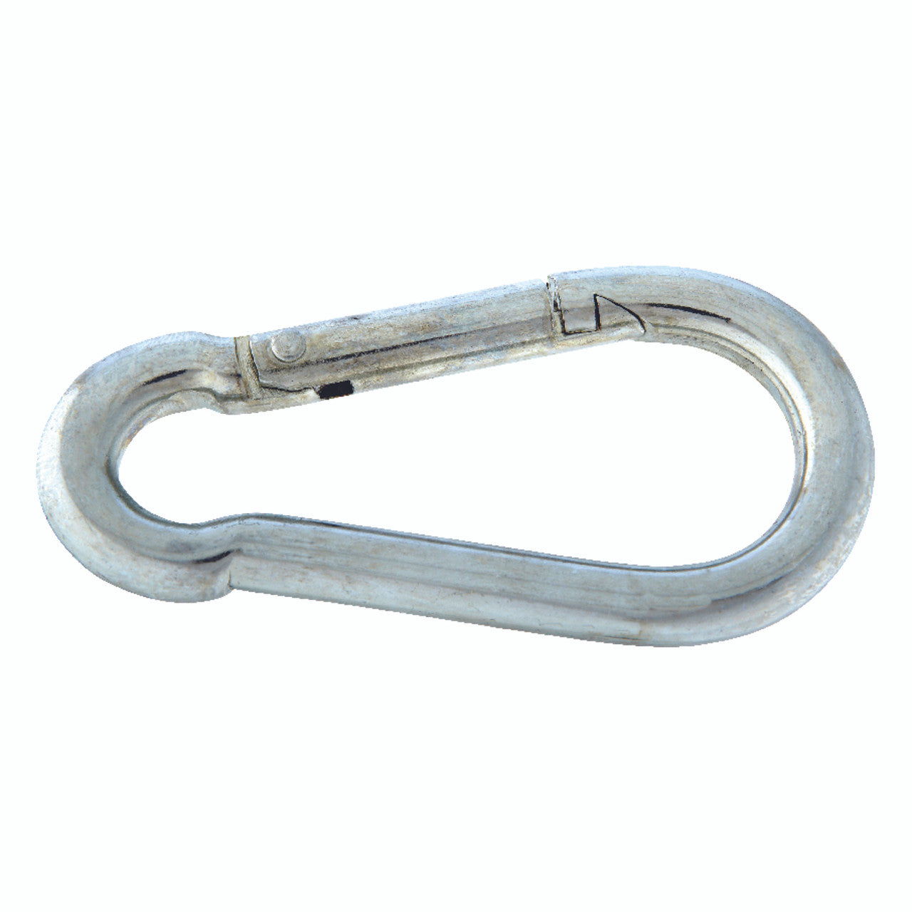 zinc-plated campbell chain zinc-plated steel spring snap 200 lb. 3-1/5 in. l hook bolt ring hardware