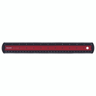 Fiskars Plastic Ruler Metric SAE