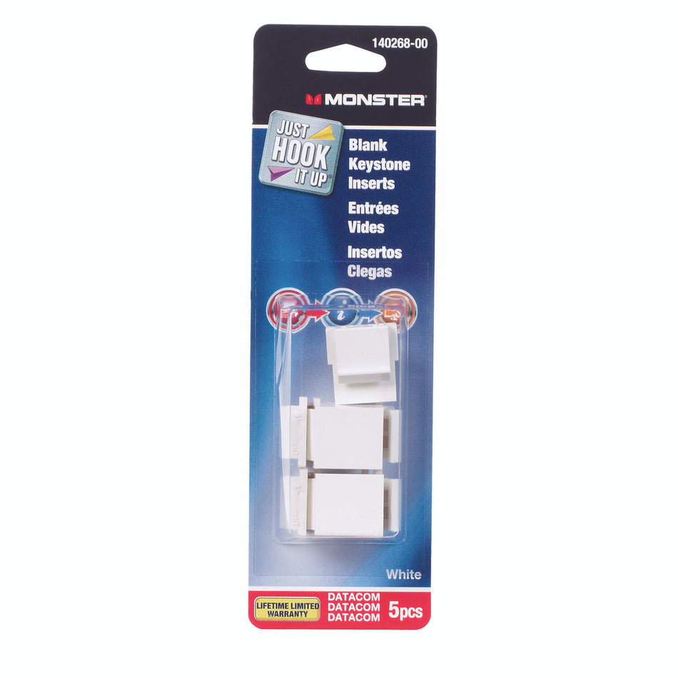 INSERT BLANK WHITE 5 PACK