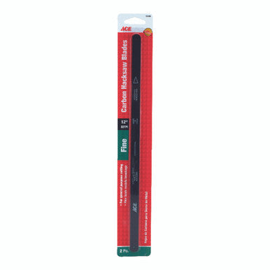 Ace 12 in. Carbon Steel Hacksaw Blade 32 TPI 2 pk