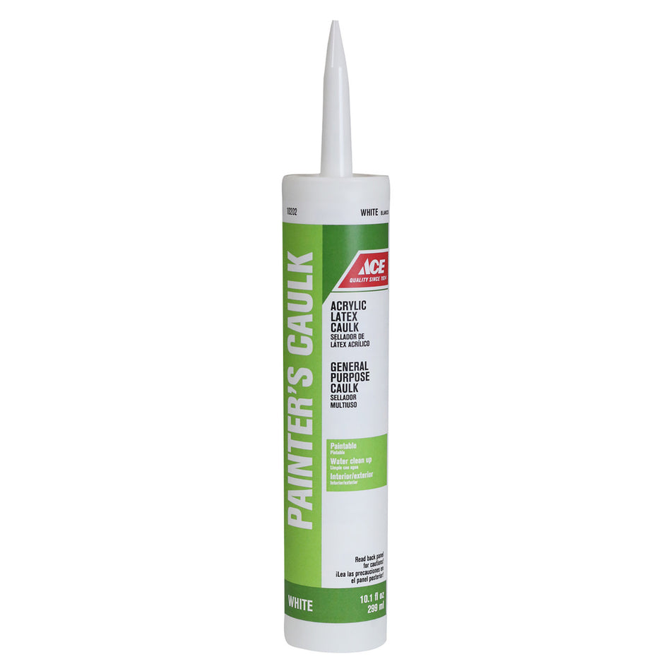 CAULK PAINTERS WHITE 10.1 OUNCE ACE