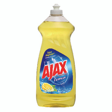 AJAX DISH LIQUID LEMON 28 OUNCE