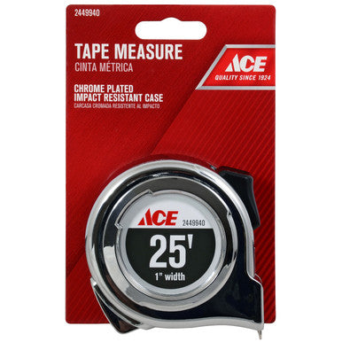 Tape Ruler 1 X 25 Foot Chrome