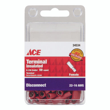 Disc Bullet 22-18 AWG Pack 50