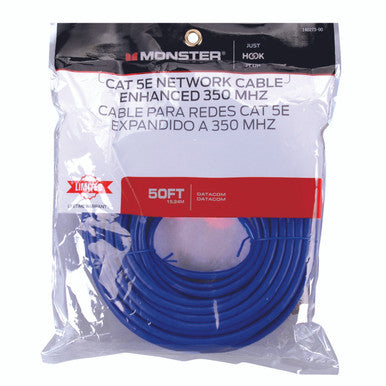 Cable CAT 5E 50 Foot Blue