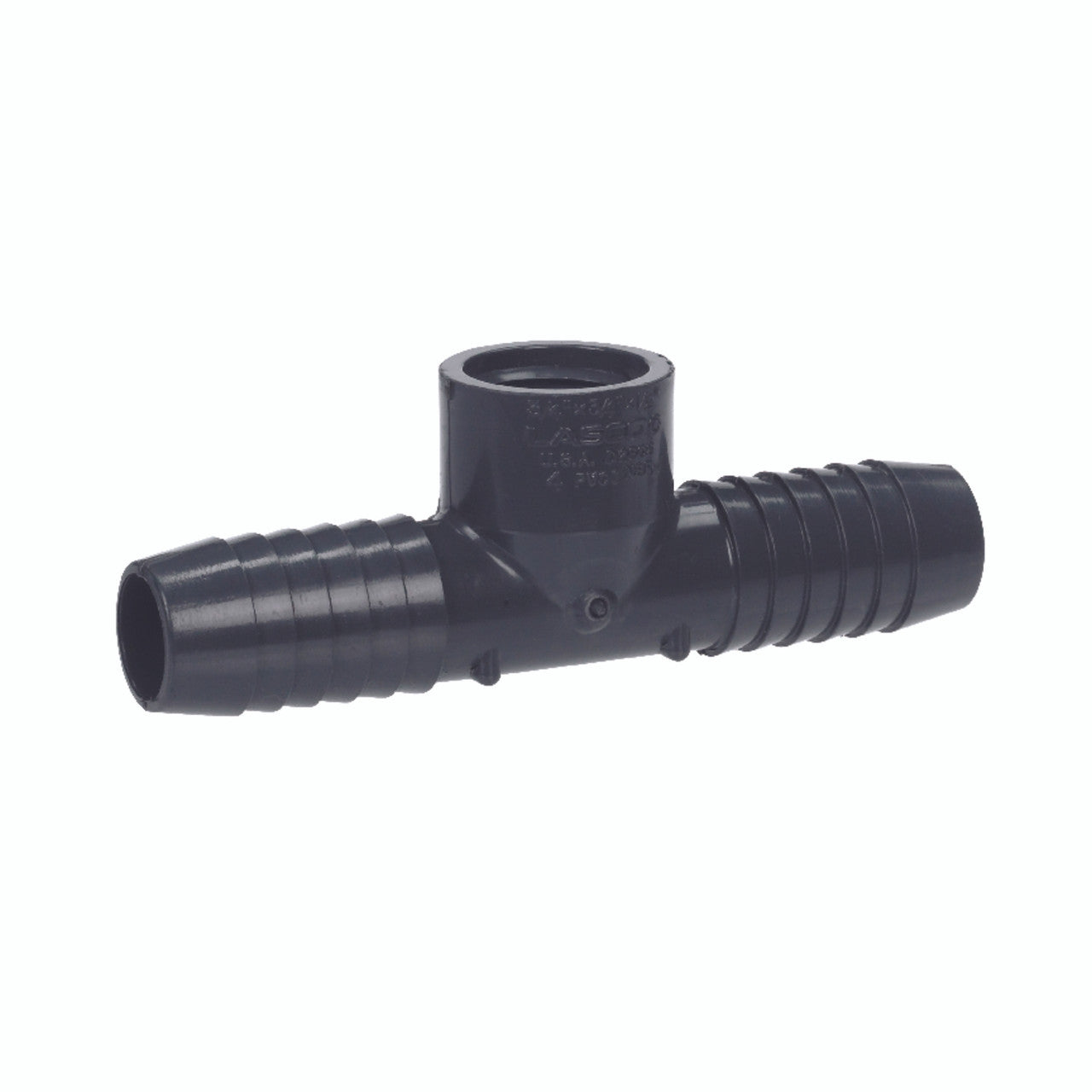 lasco schedule 40 3/4 in. insert x 3/4 in. dia. insert pvc tee plumbing pipe tee