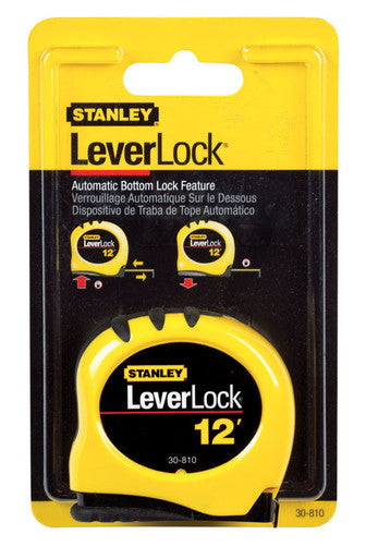 Tape Ruler Lever Lock 12 Foot