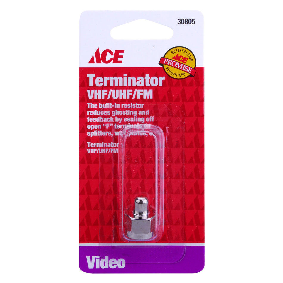ACE TERMINATOR CAP F CONNECTOR