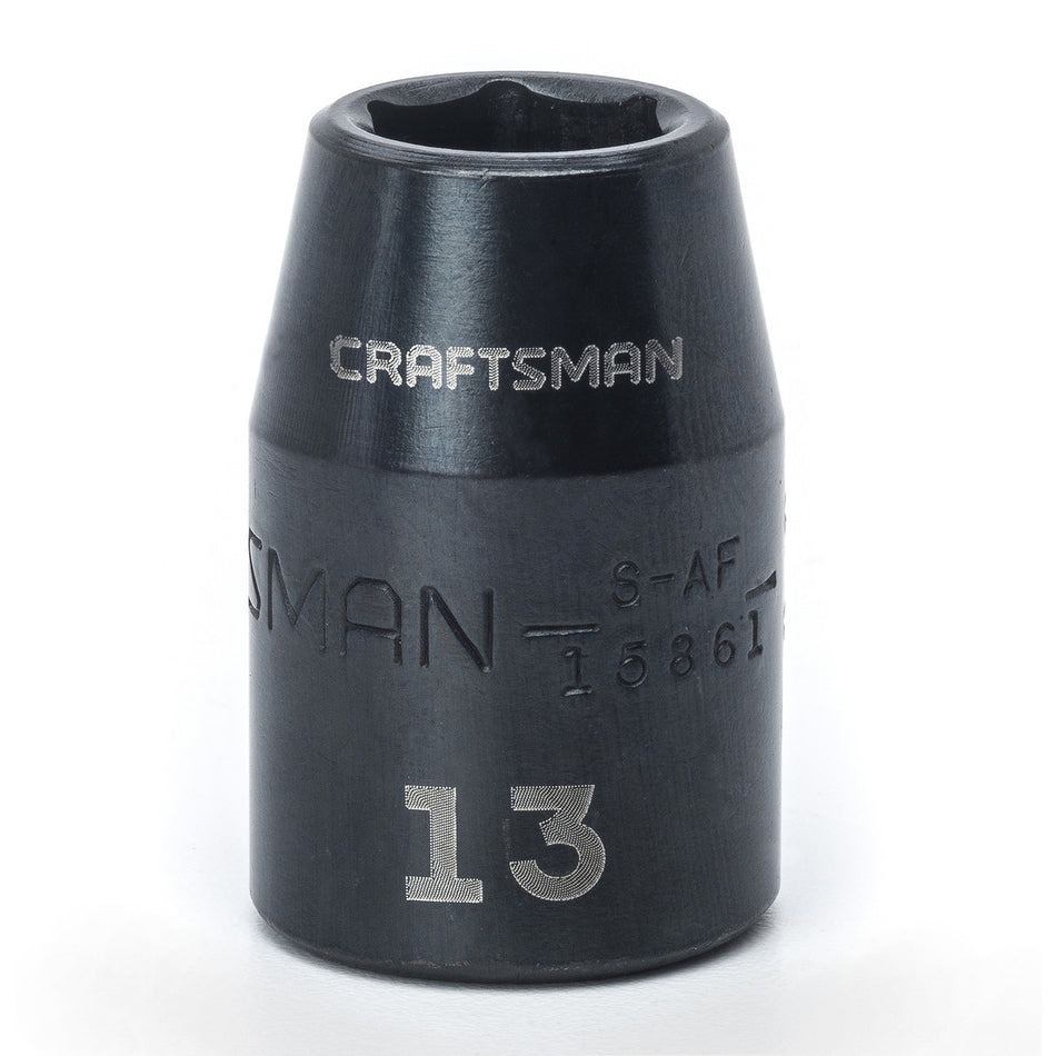 craftsman socket impact 1/2 drive 13 millimeter  socket ratchet