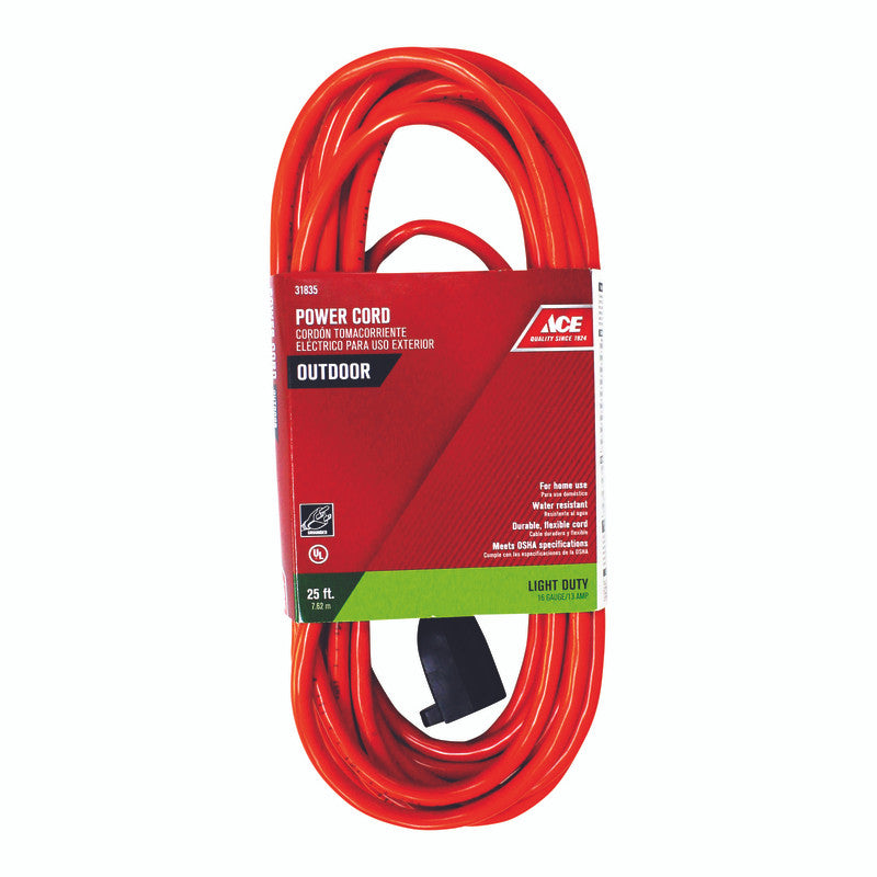 EXTENSION CORD 16/3 SJTW 25 FOOT