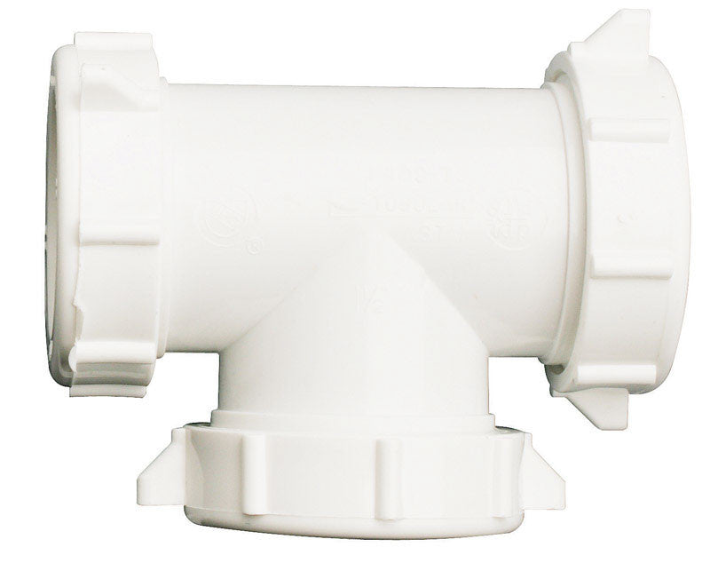 Ace 1-1/2 in. Slip x 1-1/2 in. Dia. Slip Plastic Tee