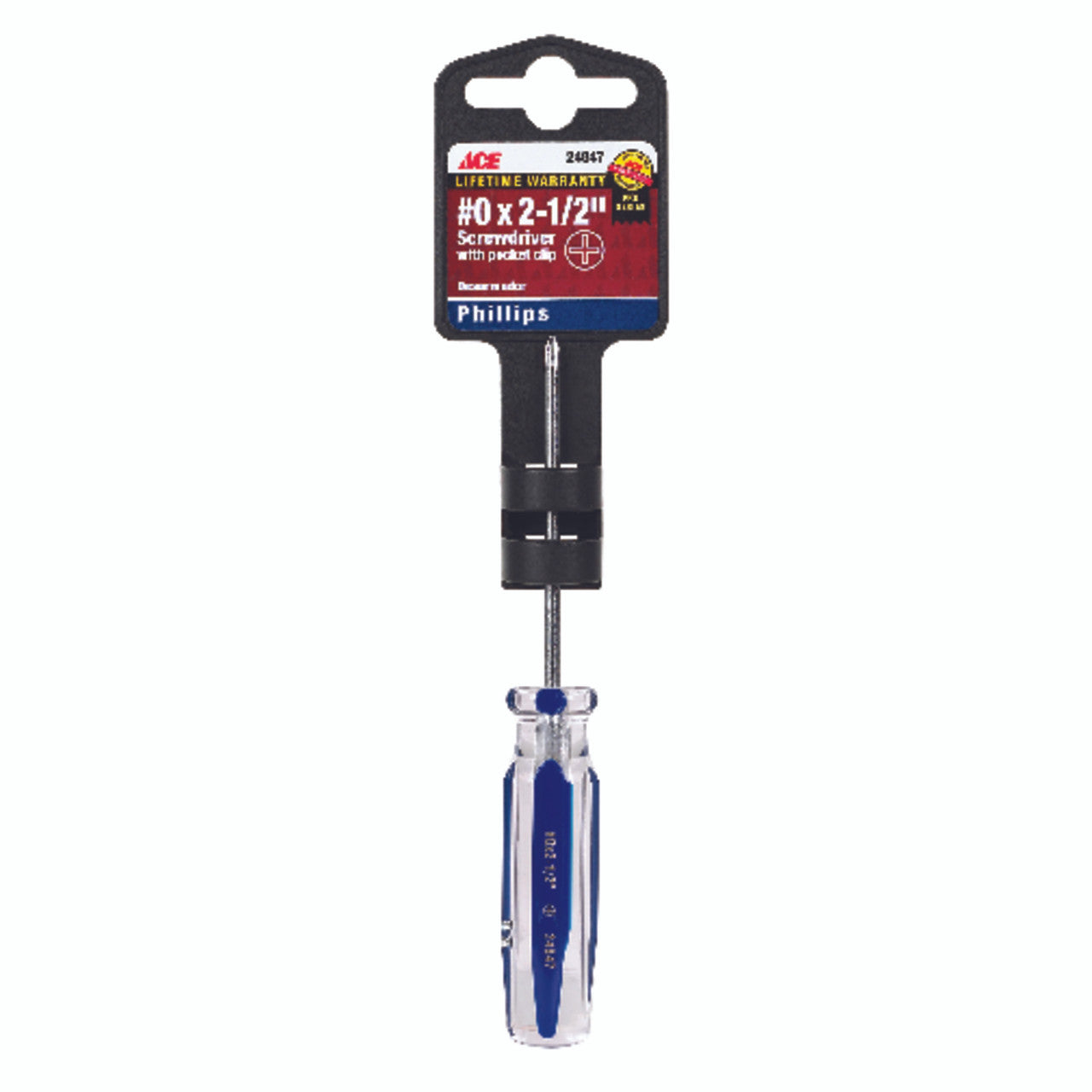screwdriver #0 phillips 2.5 ace pro phillips screwdriver hand tool