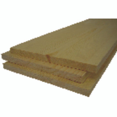 Alexandria Moulding 12 in. W x 4 ft. L x 1 in. Pine Board